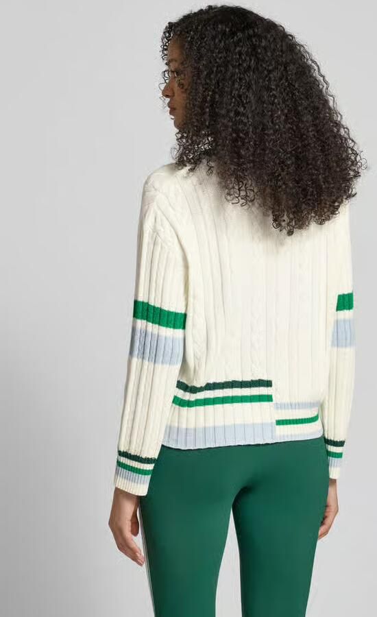 Marc Cain Relaxed fit Pullover met lanawol-aandeel