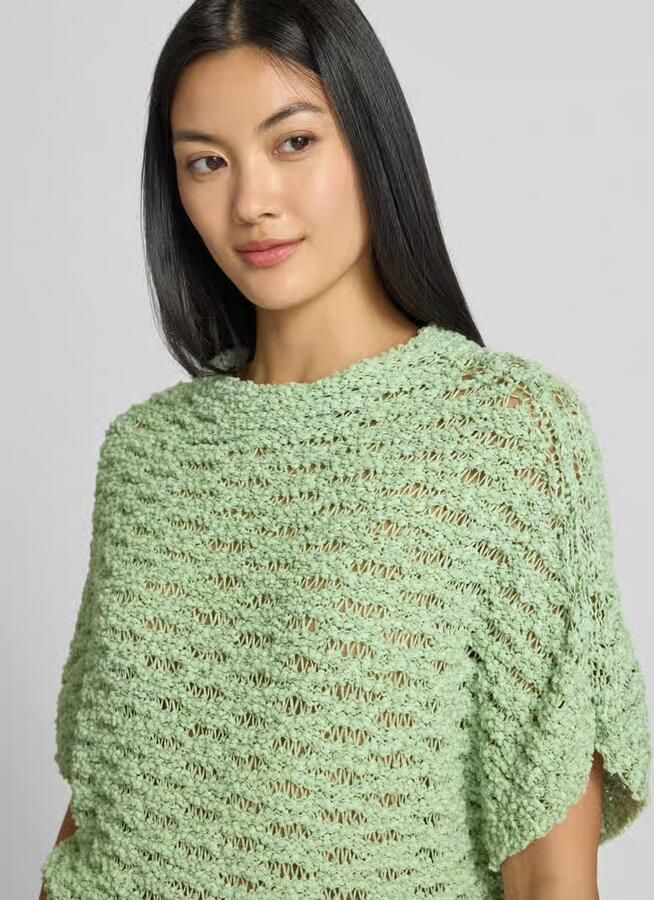Marc Cain relaxed fit pullover met wol - Foto 2