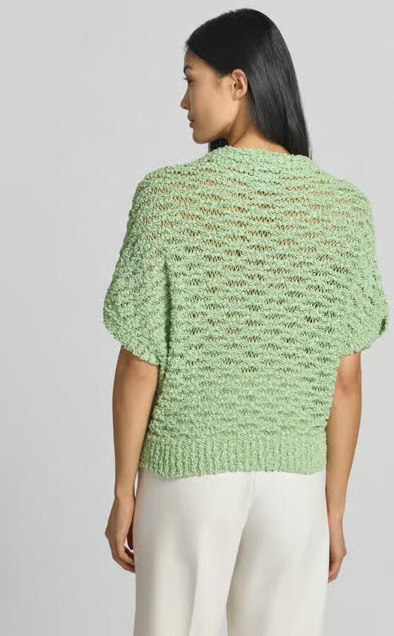 Marc Cain relaxed fit pullover met wol - Foto 2