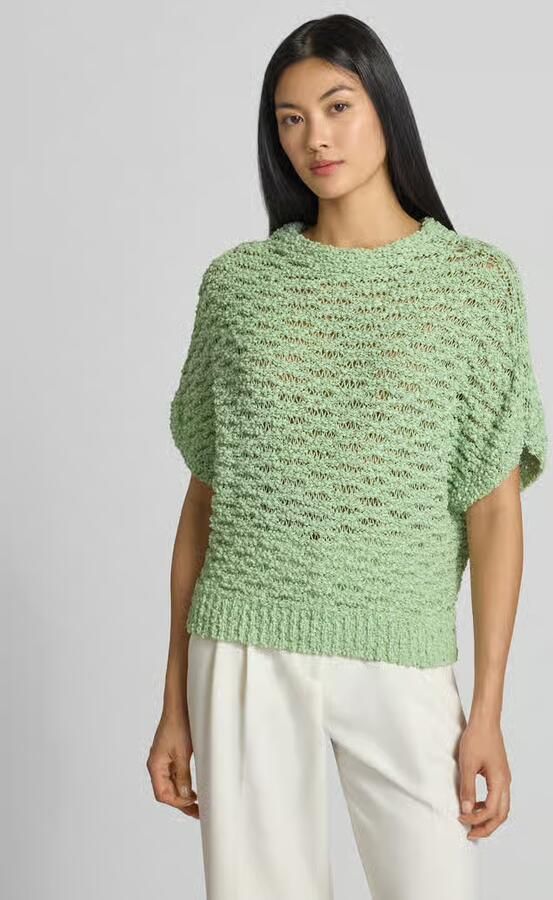 Marc Cain relaxed fit pullover met wol - Foto 3