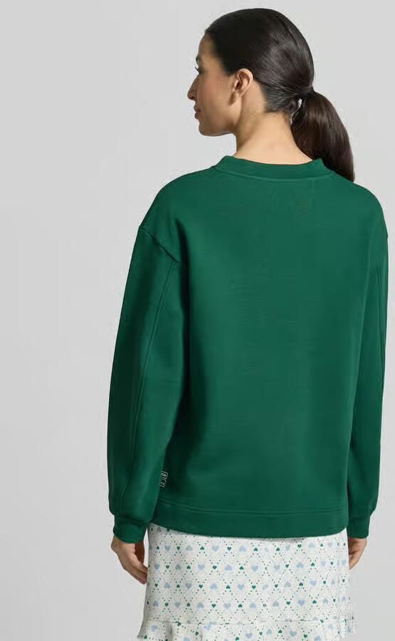 Marc Cain Relaxed fit sweatshirt met Logodetail