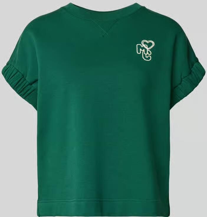 Marc Cain Relaxed fit T-shirt met logodetail