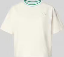Marc Cain Relaxed fit T-shirt met Motiefapplicatie