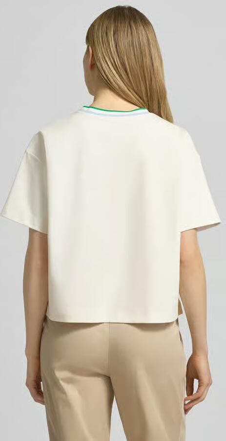 Marc Cain Relaxed fit T-shirt met Motiefapplicatie - Foto 3