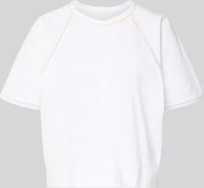 Marc Cain relaxed fit T-shirt met ronde hals - Foto 2