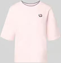 Marc Cain relaxed fit t-shirt van viscosemix