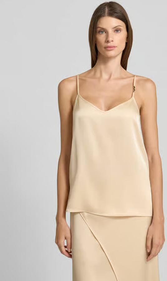 Marc Cain Relaxed fit top met spaghettibandjes - Foto 2
