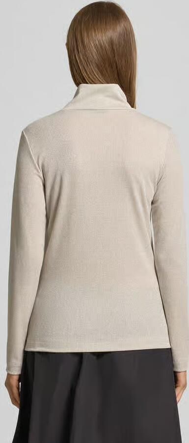 Marc Cain Shirt met lange mouwen en opstaande kraag