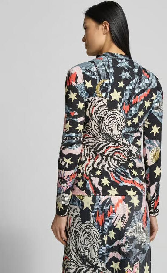 Marc Cain Shirt met lange mouwen in All-over look - Foto 3