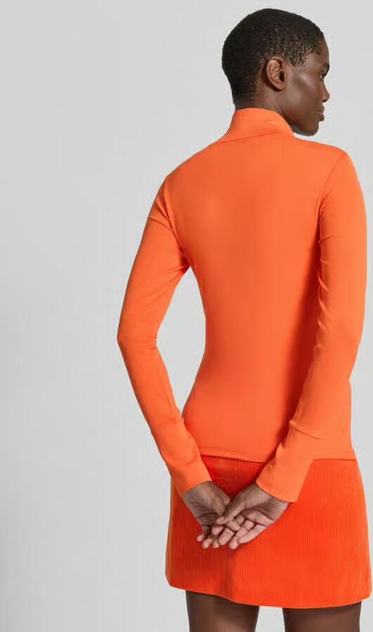 Marc Cain Shirt met lange mouwen met opstaande kraag en sierknopen - Foto 2