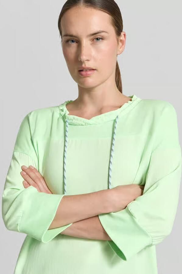 Marc Cain Shirt met lange mouwen met tunnelkoord