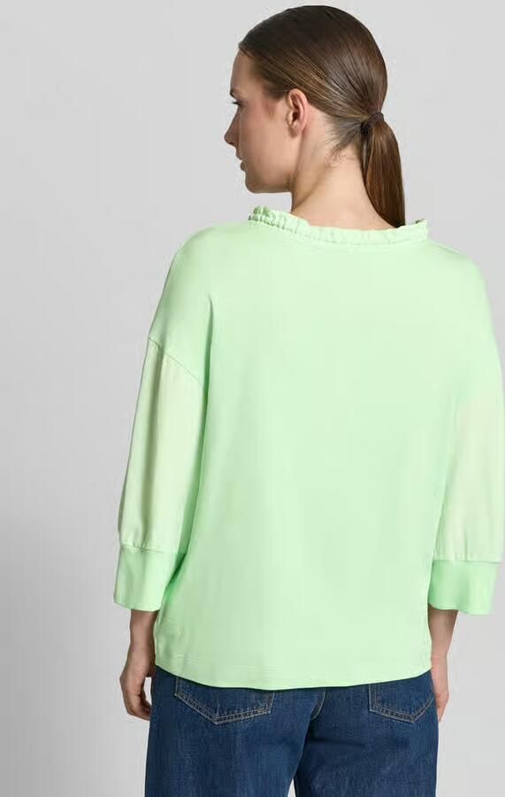 Marc Cain Shirt met lange mouwen met tunnelkoord - Foto 2