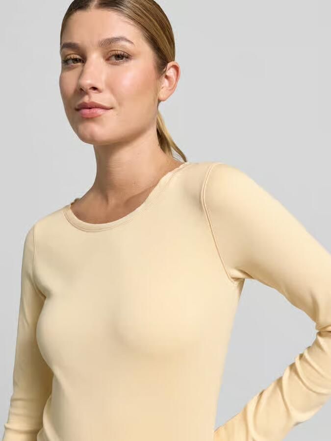 Marc Cain Shirt met lange mouwen van katoenmix