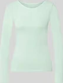 Marc Cain Shirt met lange mouwen van katoenmix