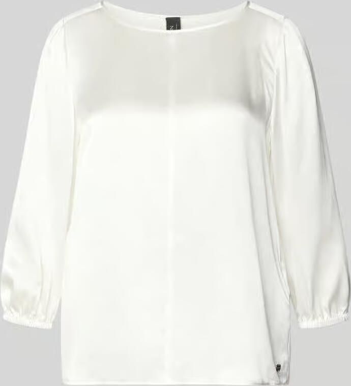 Marc Cain Shirtblouse van zijde met 3 4-mouw - Foto 2