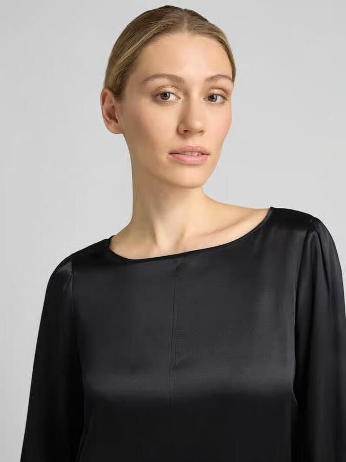 Marc Cain Shirtblouse van zijde met 3 4-mouw