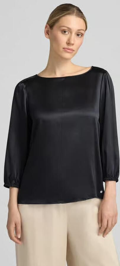Marc Cain Shirtblouse van zijde met 3 4-mouw - Foto 2