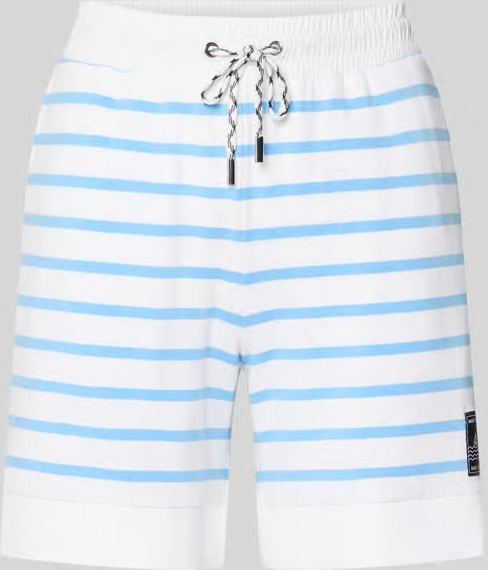 Marc Cain Short met labeldetail en tunnelkoord - Foto 2