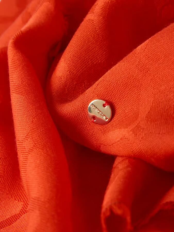 Marc Cain Sjaal met labeldetail - Foto 2