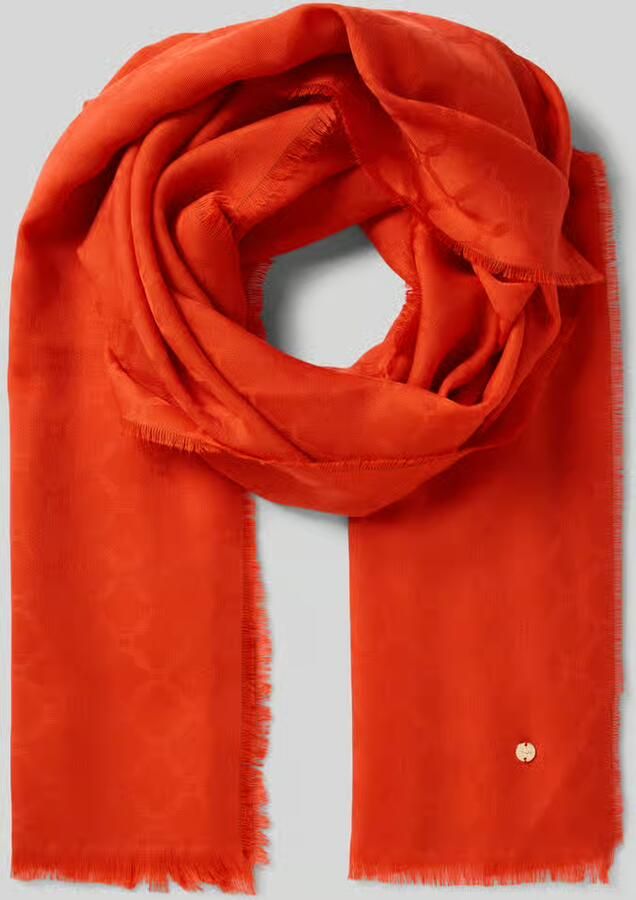 Marc Cain Sjaal met labeldetail
