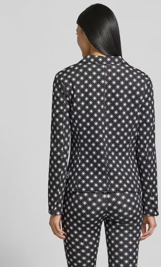 Marc Cain Slim fit blazer in all-over look
