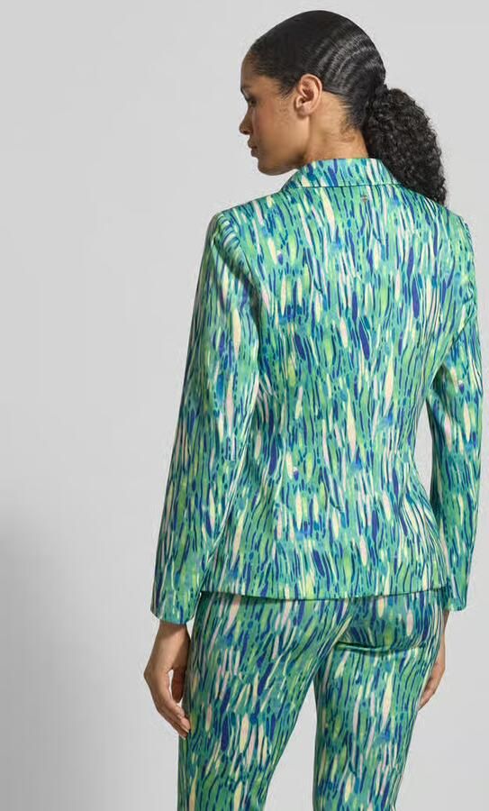 Marc Cain Slim fit blazer in All-over look