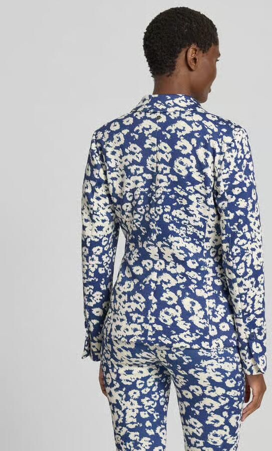 Marc Cain slim fit blazer met klepzakken - Foto 3