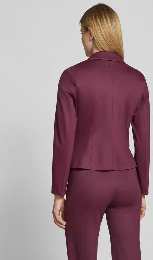Marc Cain slim fit blazer met klepzakken - Foto 3