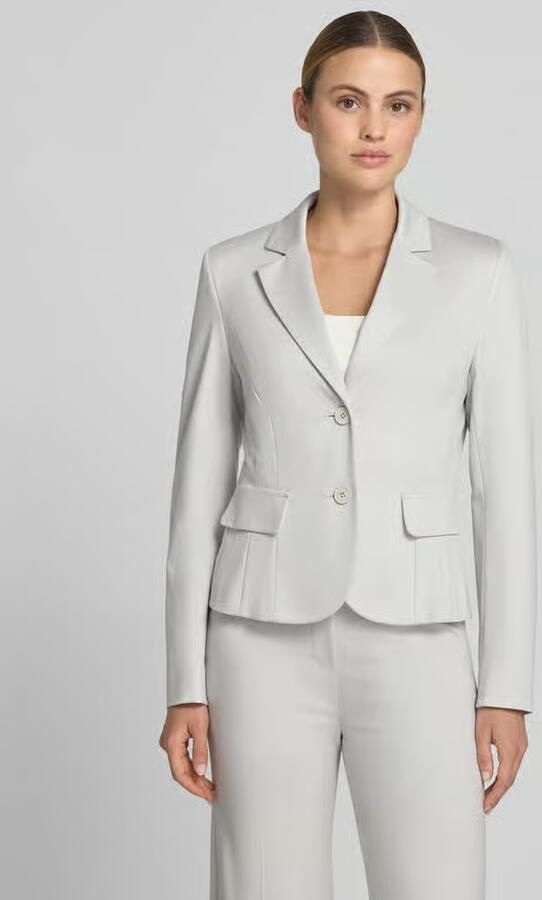 Marc Cain slim fit blazer met klepzakken - Foto 4