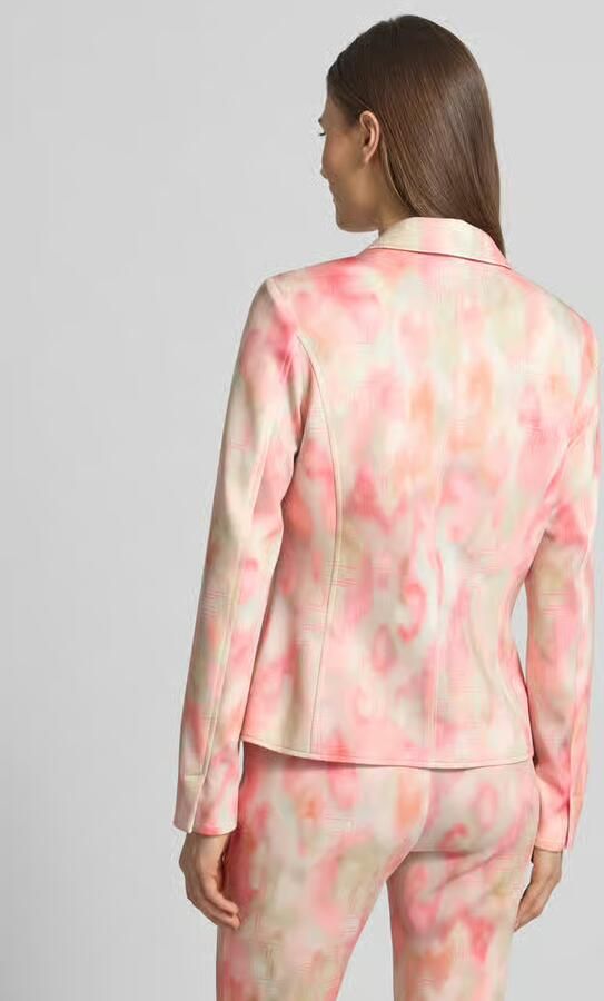 Marc Cain slim fit blazer met reverskraag - Foto 2