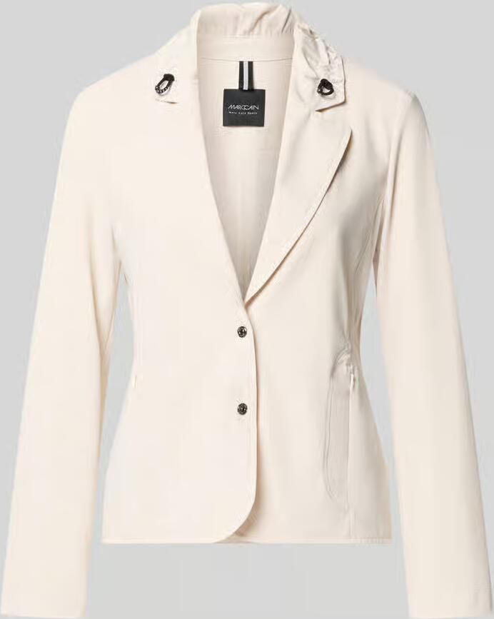 Marc Cain Slim fit blazer met stretch