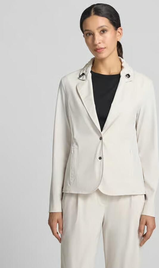 Marc Cain Slim fit blazer met stretch - Foto 3
