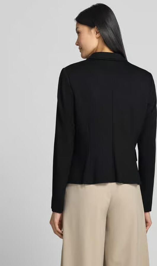 Marc Cain Zwarte damesblazer met knopen en lange mouwen Black Dames - Foto 3
