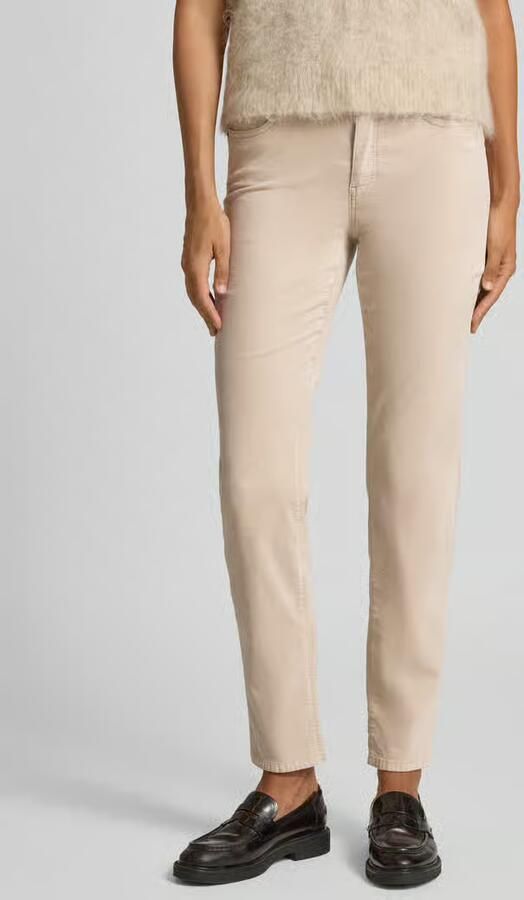 Marc Cain Slim fit broek in 5-pocketmodel - Foto 2