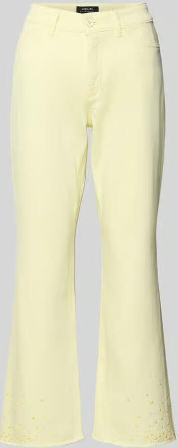 Marc Cain Slim fit jeans met franjes