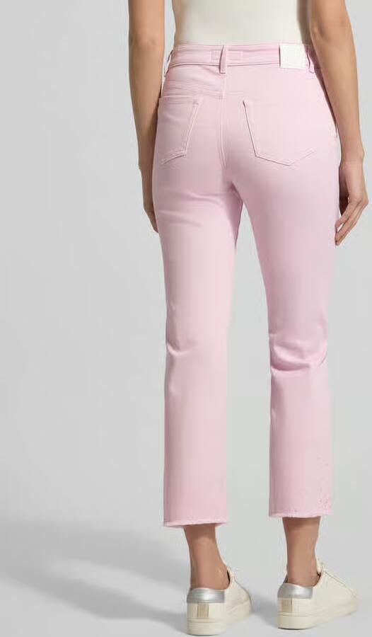 Marc Cain Slim fit Jeans met franjes