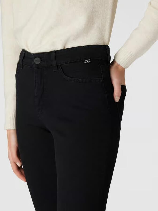 Marc Cain Slim fit jeans met labeldetail