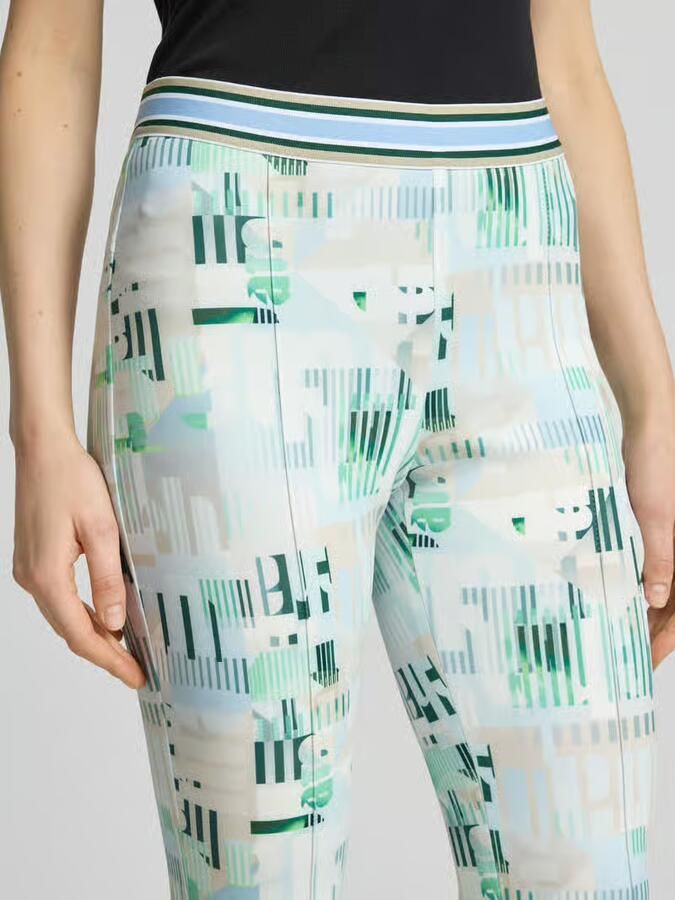 Marc Cain Slim fit LEGGING met elastische band - Foto 2