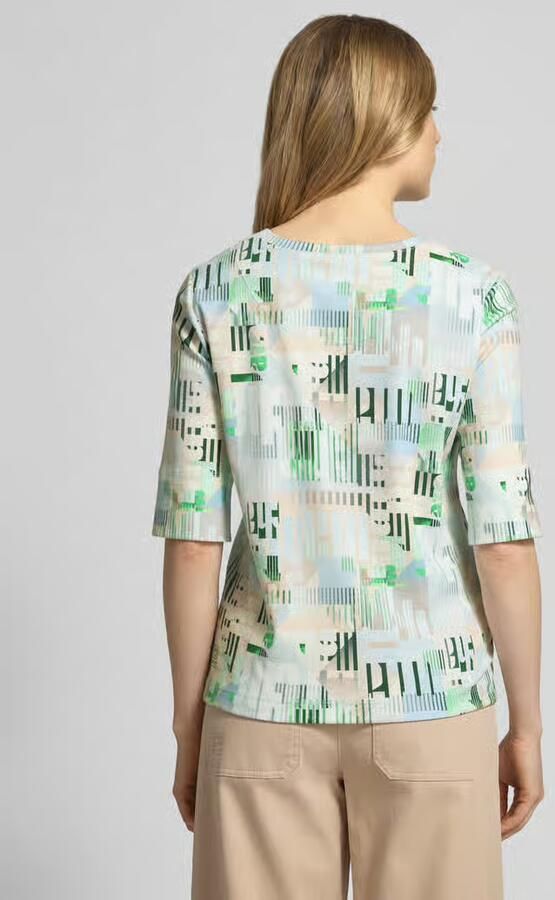 Marc Cain Slim fit shirt met lange mouwen met ronde hals - Foto 2