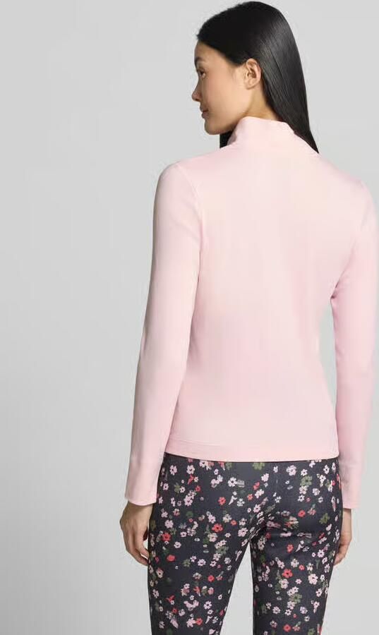 Marc Cain Slim fit shirt met lange mouwen van katoenmix - Foto 2