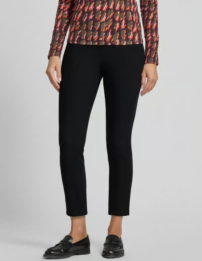 Marc Cain Slim Fit smalle broek met viscose model 'SILEA' - Foto 3