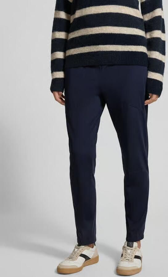 Marc Cain Slim fit stoffen broek met ritszakken - Foto 2