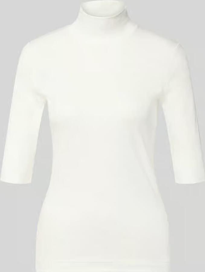 Marc Cain Slim fit T-shirt met col
