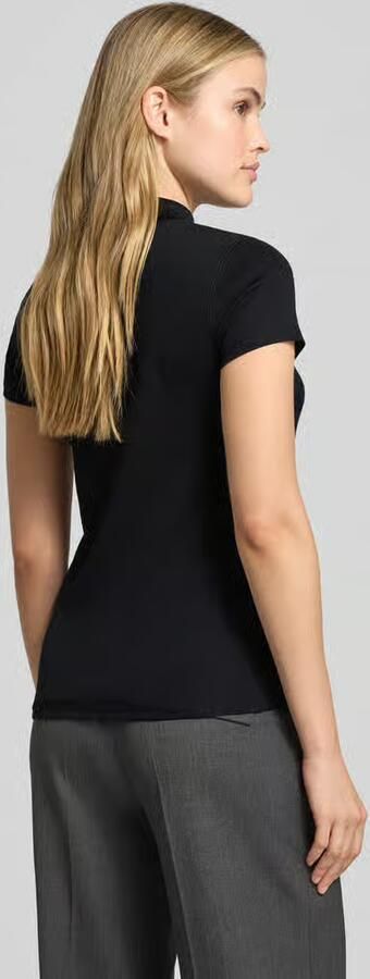 Marc Cain Slim fit T-shirt met polokraag