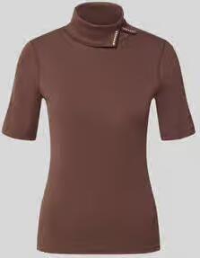 Marc Cain Slim fit t-shirt van katoenmix