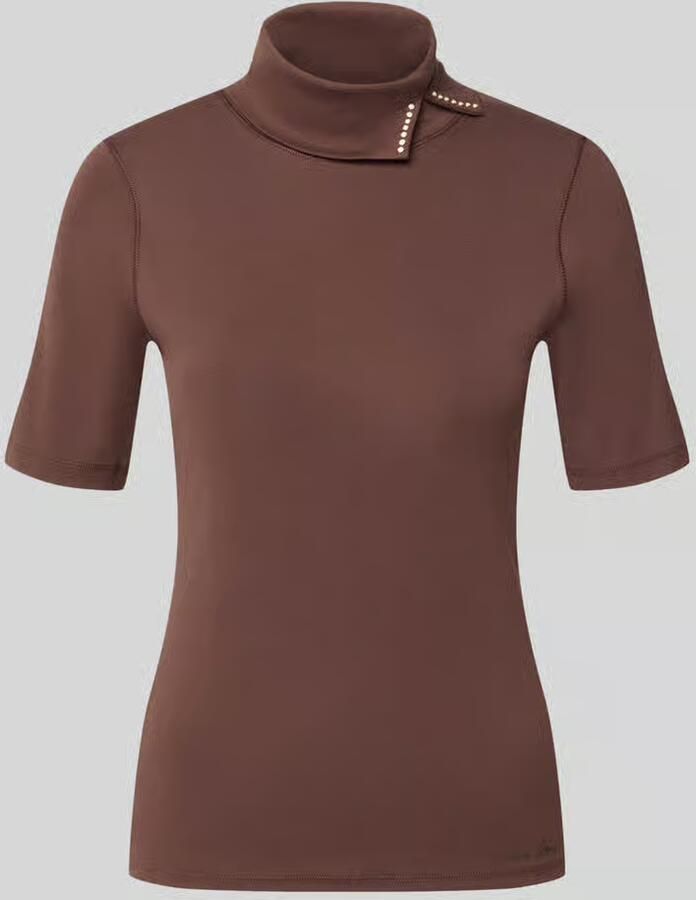 Marc Cain Slim fit t-shirt van katoenmix - Foto 2
