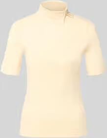 Marc Cain Slim fit t-shirt van katoenmix