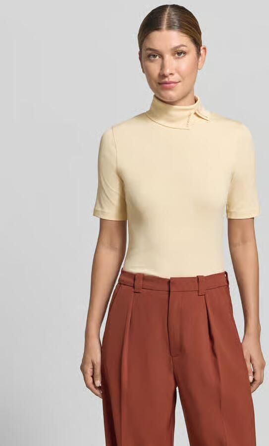 Marc Cain Slim fit t-shirt van katoenmix - Foto 2