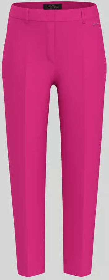 Marc Cain Slim fit zakelijke broek met labelopschrift