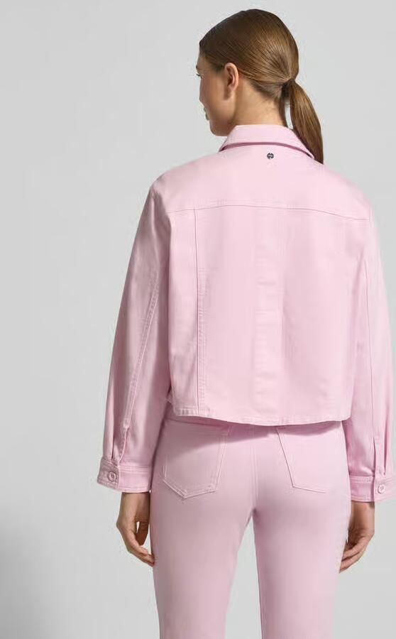 Marc Cain Spijkerjack met knoopsluiting en borstzakken